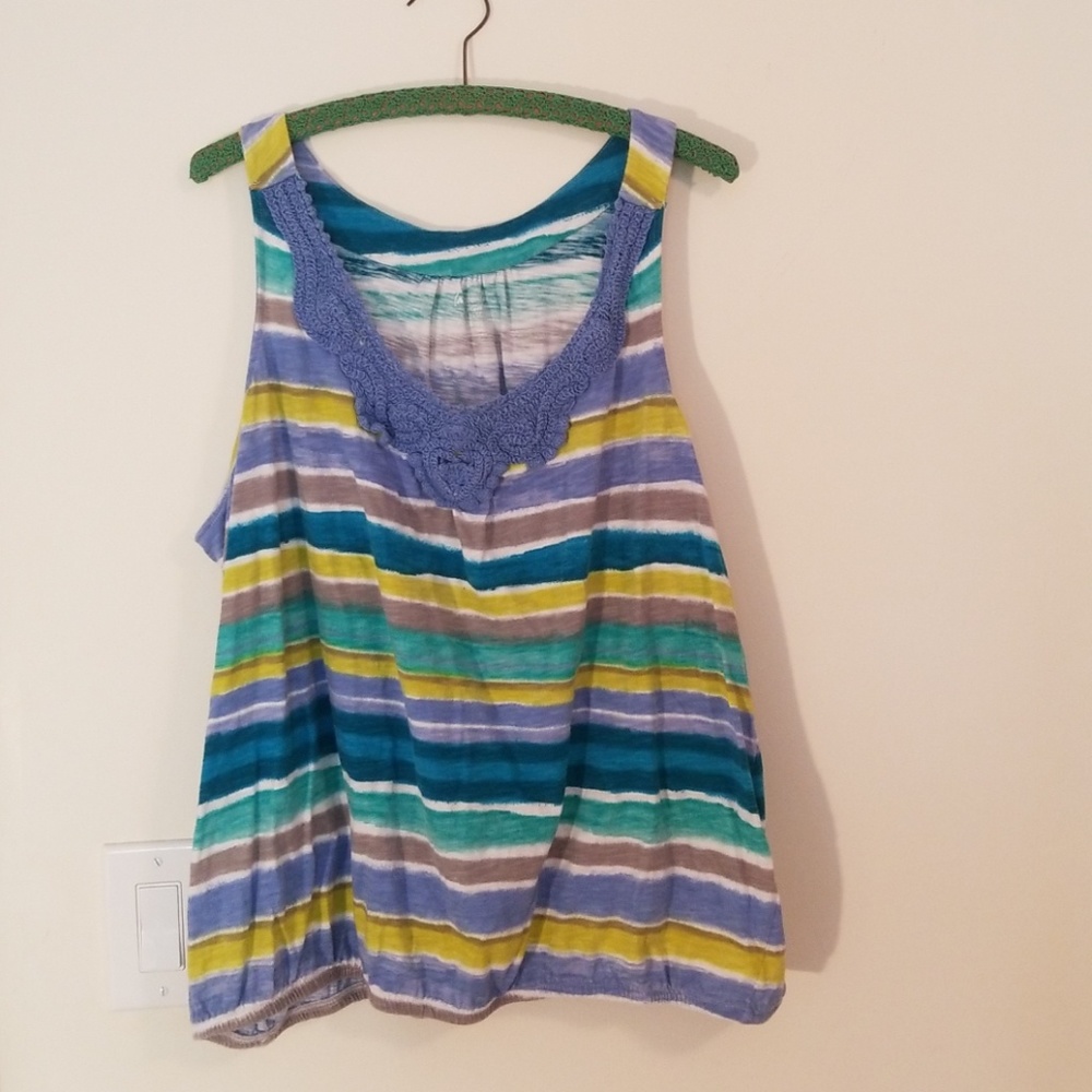 Striped Lane Bryant Tank Top